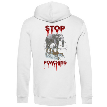 Bio Premium Herren Hoodie stop poaching