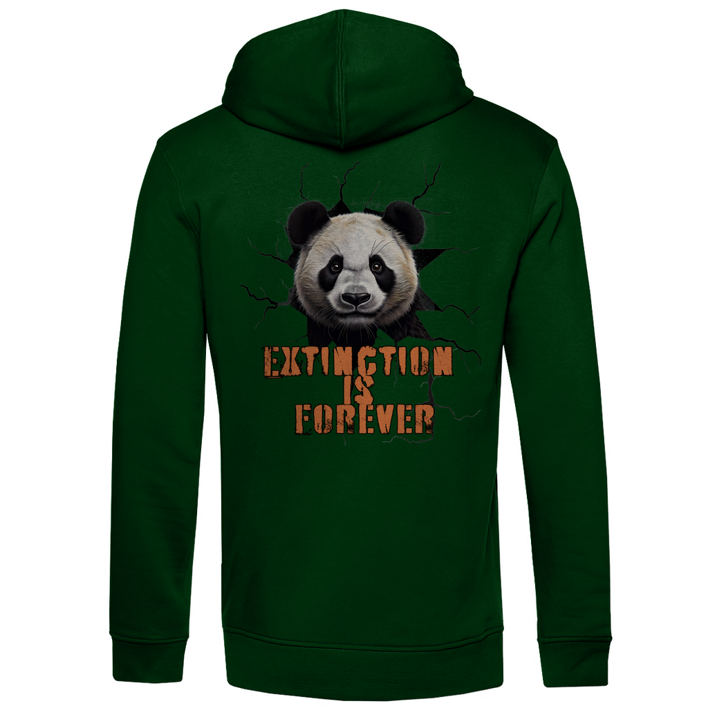 Bio Premium Herren Hoodie panda