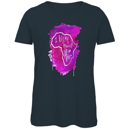 Premium Bio Damen T-Shirt africa pink