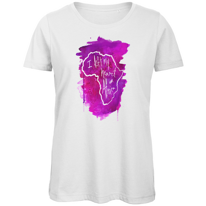 Premium Bio Damen T-Shirt africa pink