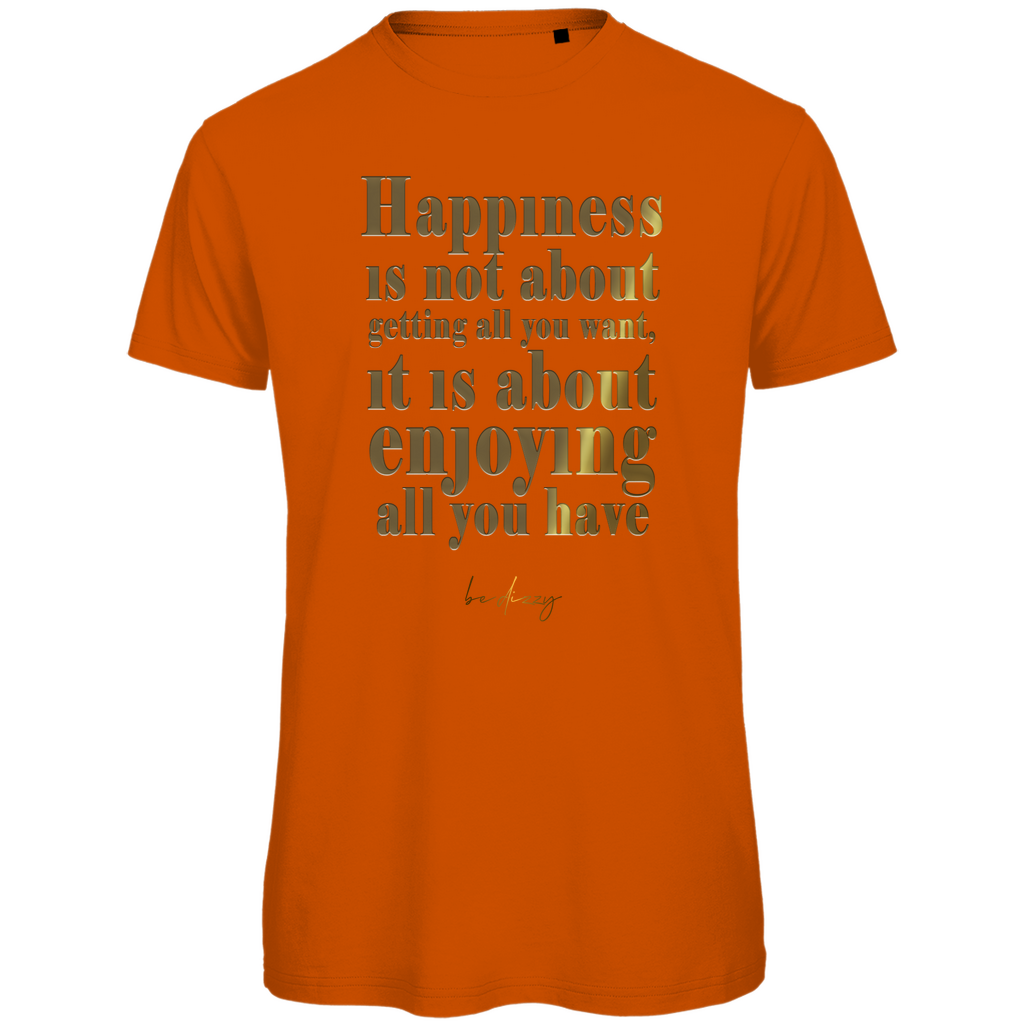 T-shirt bio premium homme bonheur