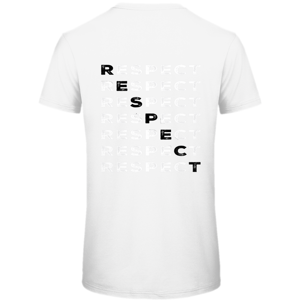 Premium Bio Herren T-Shirt Respect
