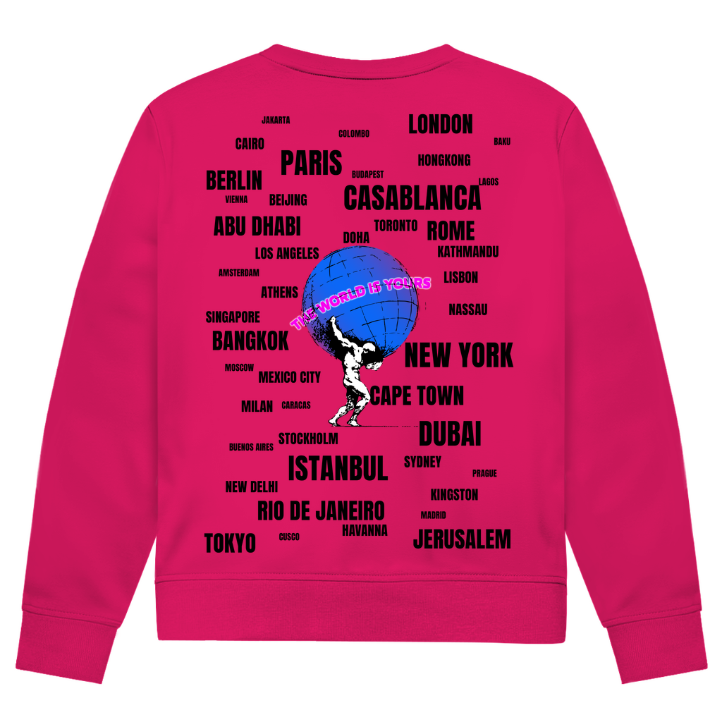 Premium Bio Sweatshirt bedizzy-pink