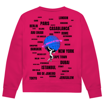 Premium Bio Sweatshirt bedizzy-pink