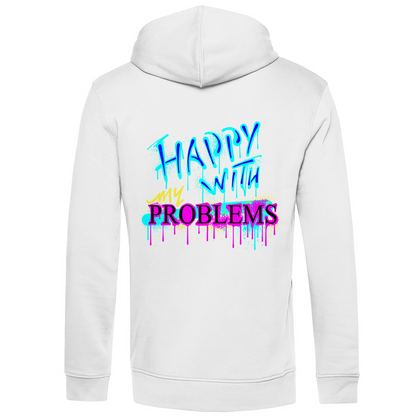 Bio Premium Herren Hoodie happy
