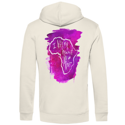 Bio Premium Herren Hoodie africa pink