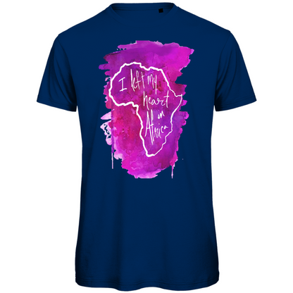 Premium organic men's t-shirt africa pink