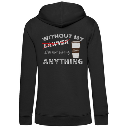 Bio Premium Damen Hoodie coffee