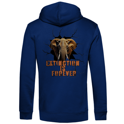 Bio Premium Herren Hoodie elephant