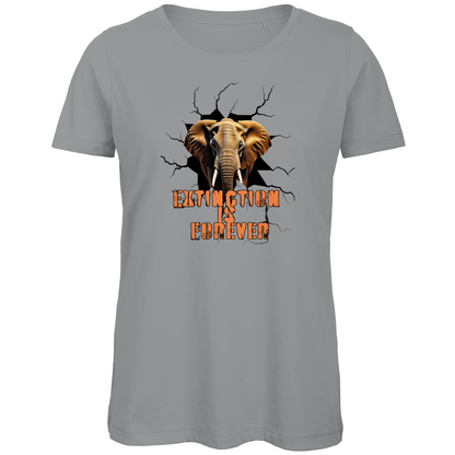 Premium Bio Damen T-Shirt elephant