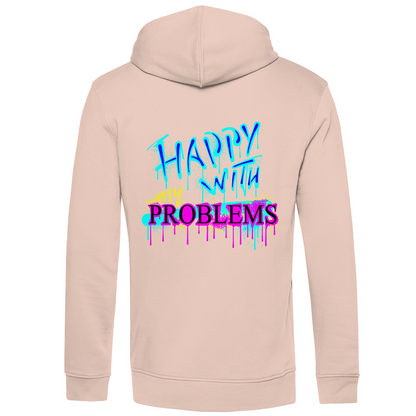 Bio Premium Herren Hoodie happy