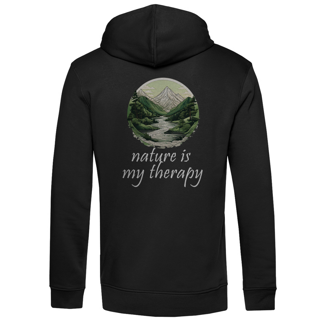 Bio Premium Herren Hoodie therapy