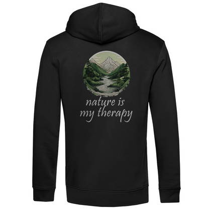 Bio Premium Herren Hoodie therapy