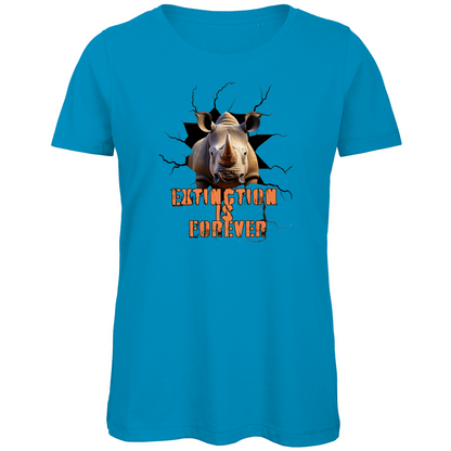 Premium Bio Damen T-Shirt rhino