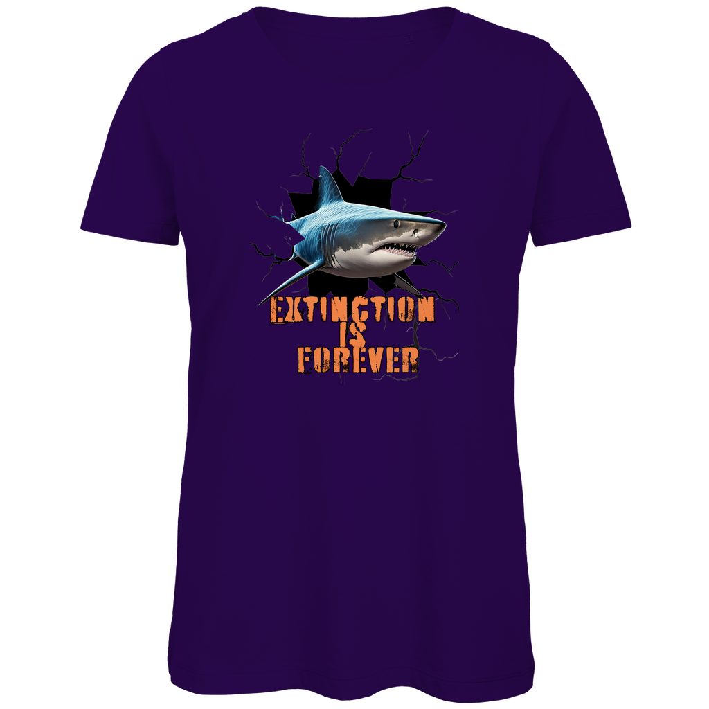 Premium Bio Damen T-Shirt shark