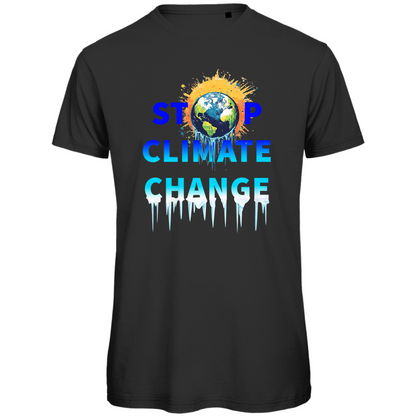T-shirt bio premium homme changement climatique