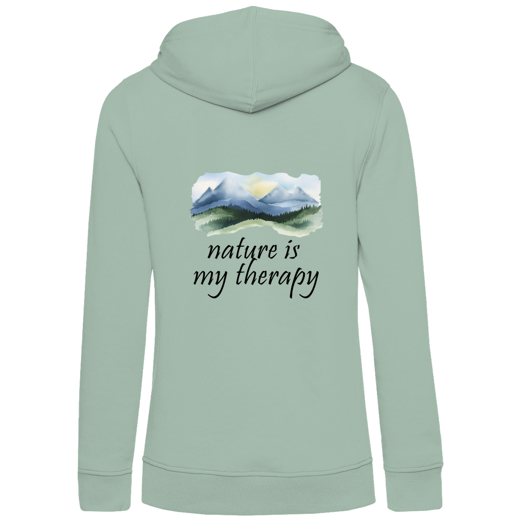 Bio Premium Damen Hoodie therapy