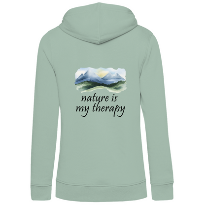 Bio Premium Damen Hoodie therapy