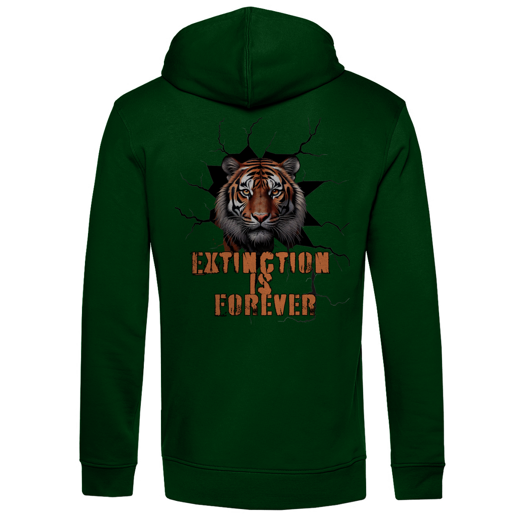 Bio Premium Herren Hoodie tiger