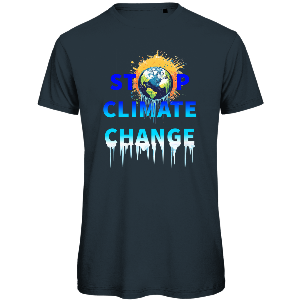 T-shirt bio premium homme changement climatique