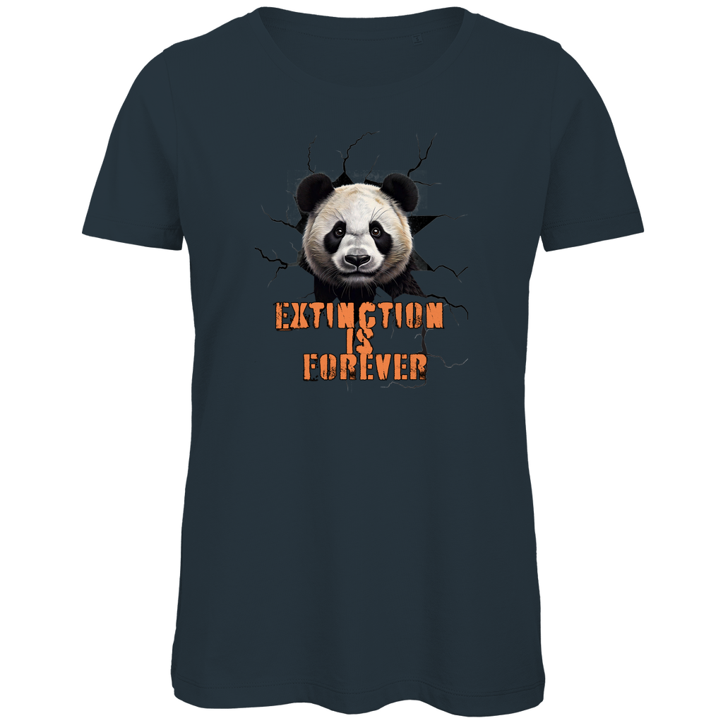 Premium Bio Damen T-Shirt panda
