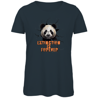 Premium Bio Damen T-Shirt panda