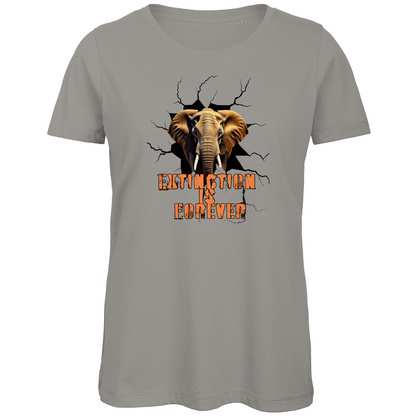 Premium Bio Damen T-Shirt elephant