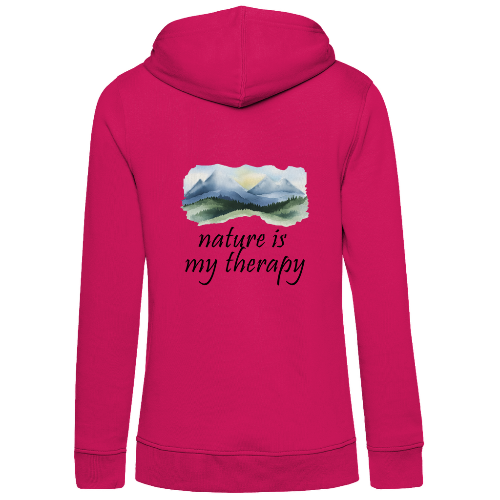 Bio Premium Damen Hoodie therapy