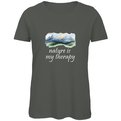 Premium Bio Damen T-Shirt therapy