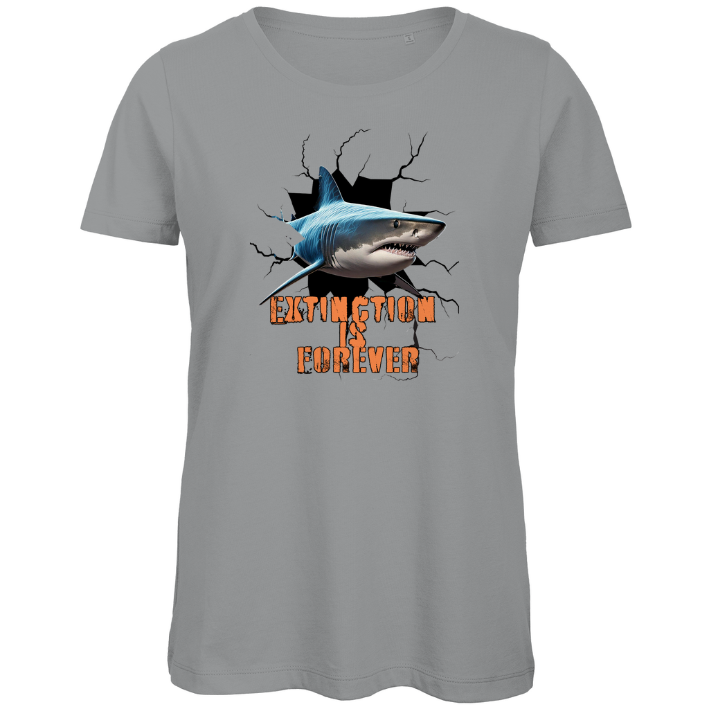 Premium Bio Damen T-Shirt shark