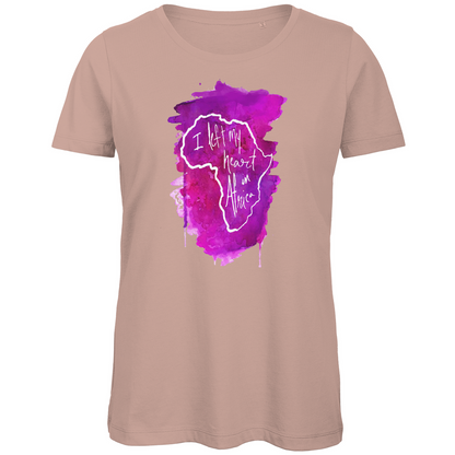 Premium Bio Damen T-Shirt africa pink