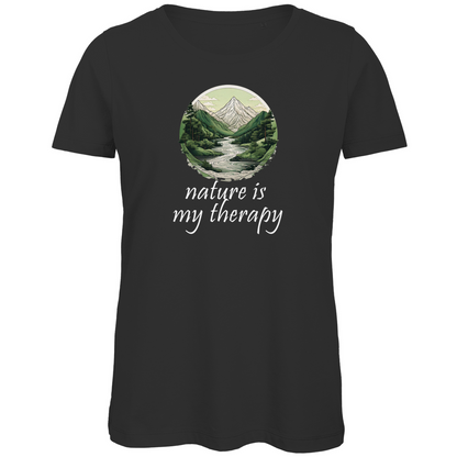 Premium Bio Damen T-Shirt therapy