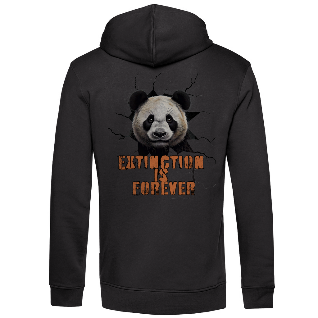Bio Premium Herren Hoodie panda