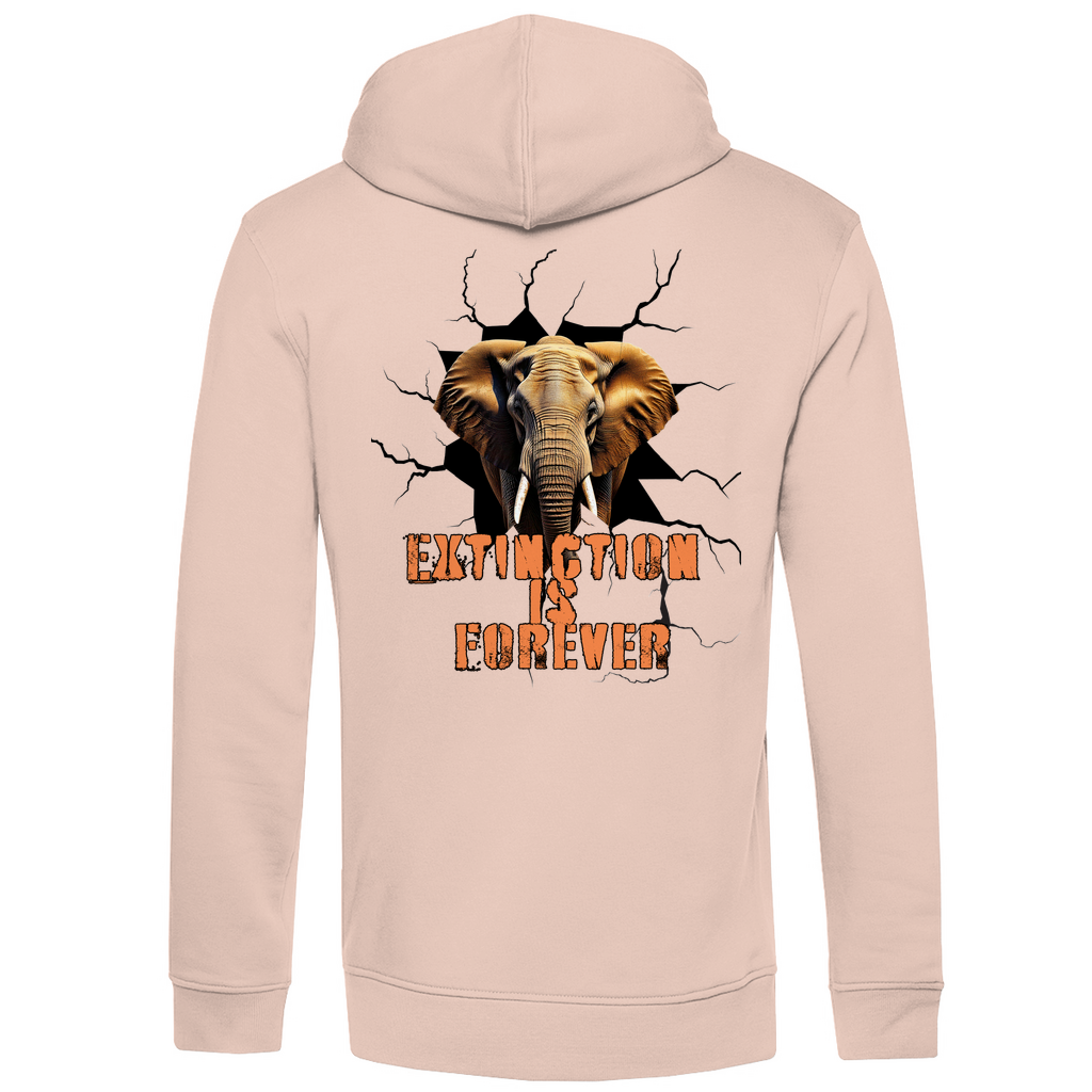 Bio Premium Herren Hoodie elephant