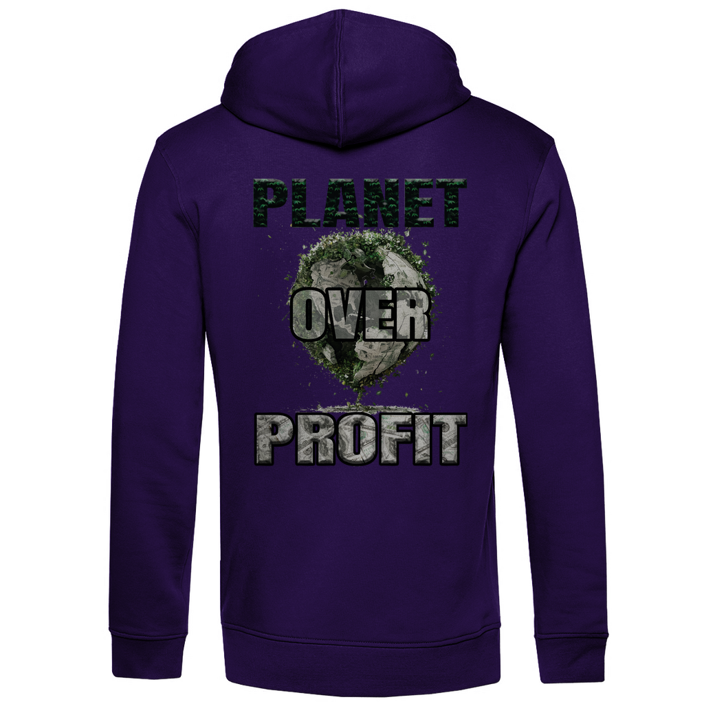 Bio Premium Herren Hoodie planet over profit