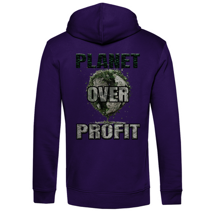 Bio Premium Herren Hoodie planet over profit
