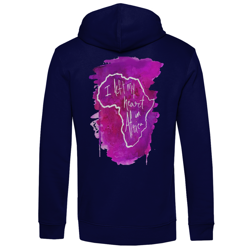 Bio Premium Herren Hoodie africa pink