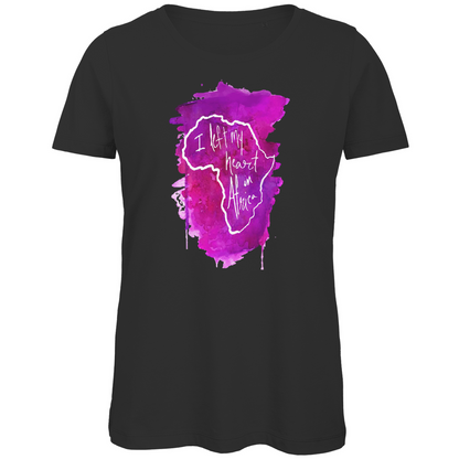 Premium Bio Damen T-Shirt africa pink