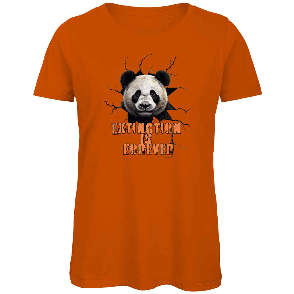 Premium Bio Damen T-Shirt panda