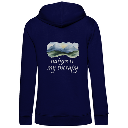 Bio Premium Damen Hoodie therapy