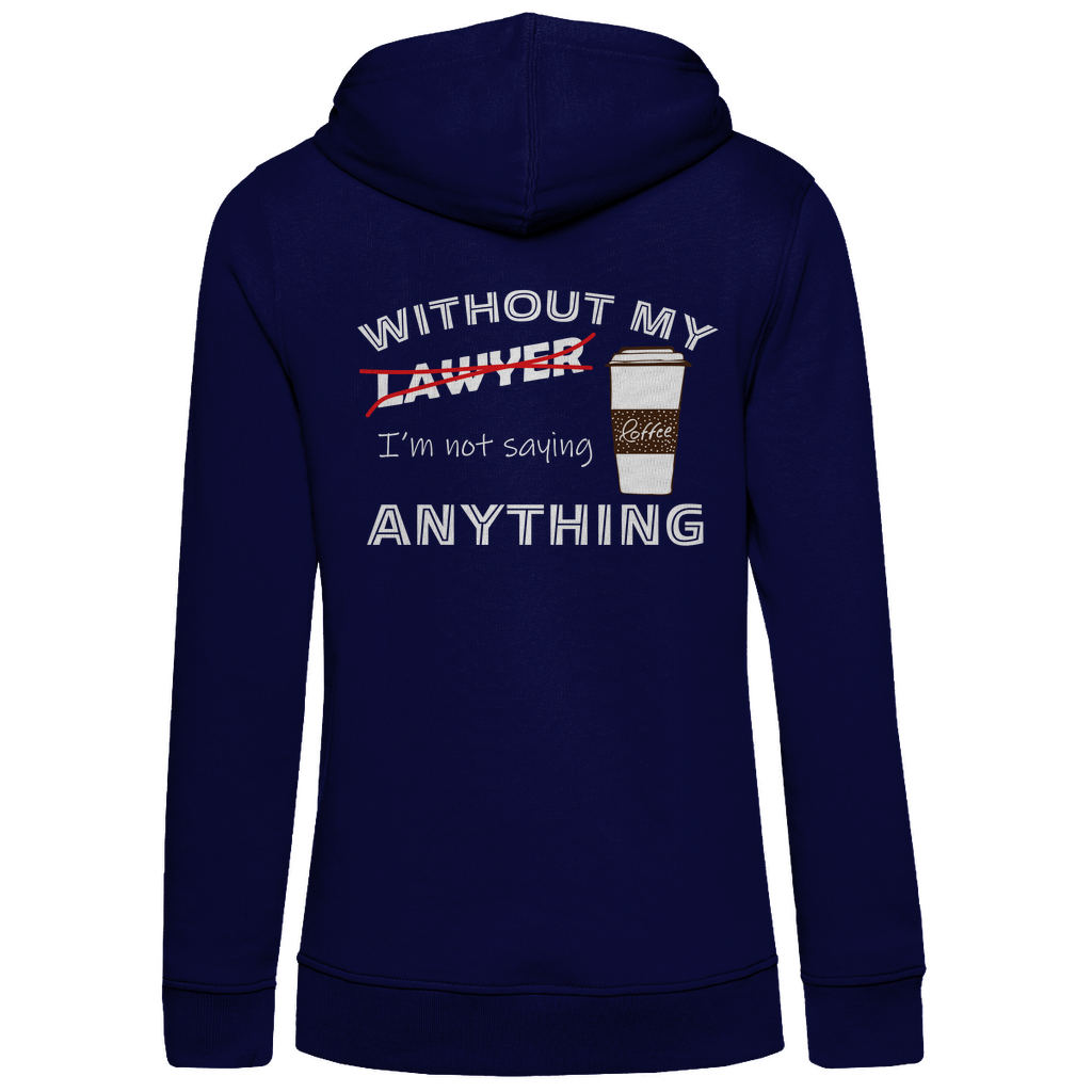 Bio Premium Damen Hoodie coffee