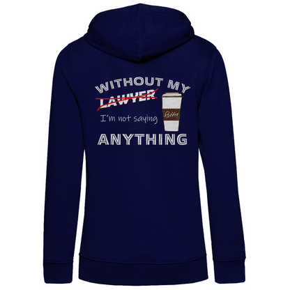 Bio Premium Damen Hoodie coffee