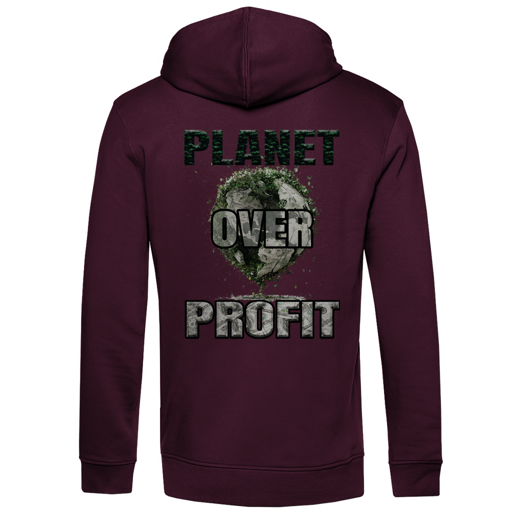 Bio Premium Herren Hoodie planet over profit
