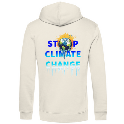 Bio Premium Herren Hoodie climate change