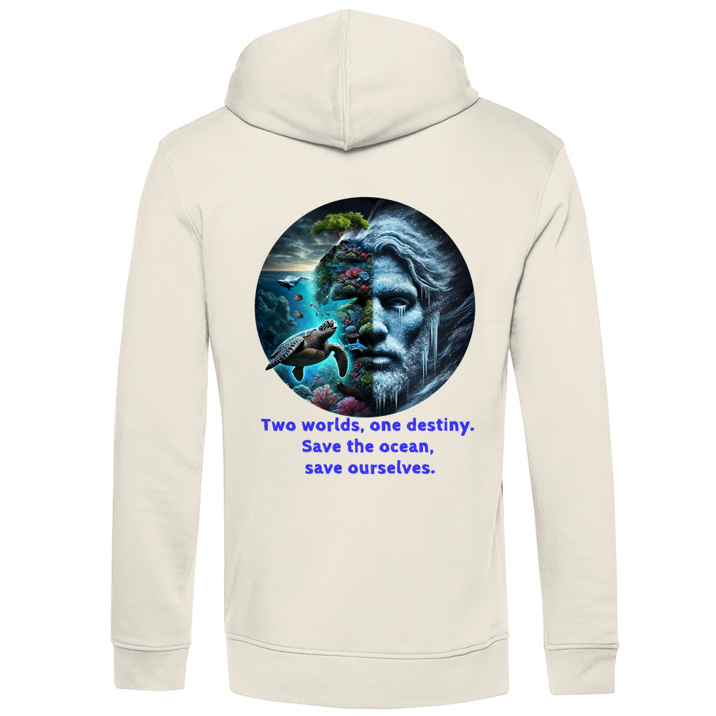 Bio Premium Herren Hoodie ocean