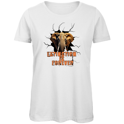 Premium Bio Damen T-Shirt elephant