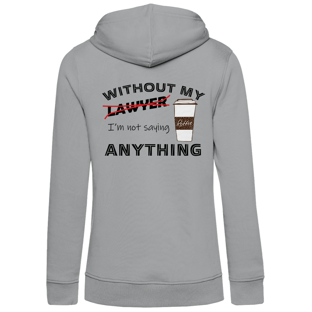 Bio Premium Damen Hoodie coffee