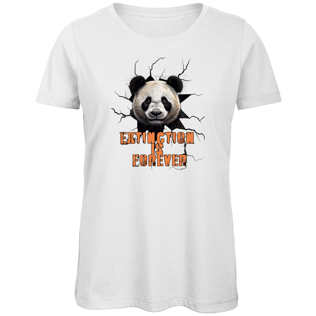 Premium Bio Damen T-Shirt panda
