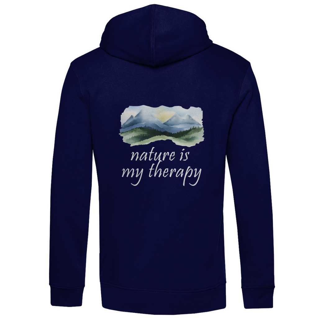 Bio Premium Herren Hoodie therapy