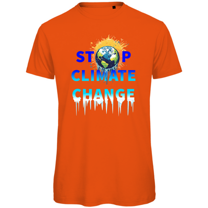 T-shirt bio premium homme changement climatique